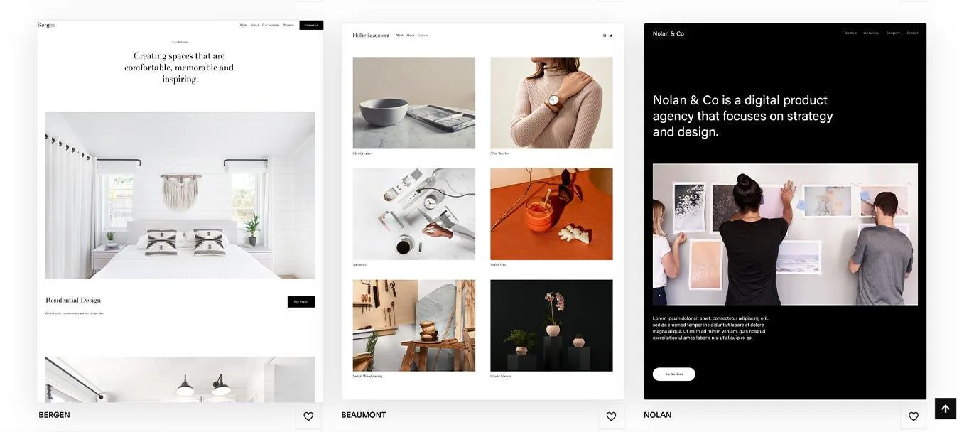 minimalist website design with clean layout white space and bold typography for better user experience