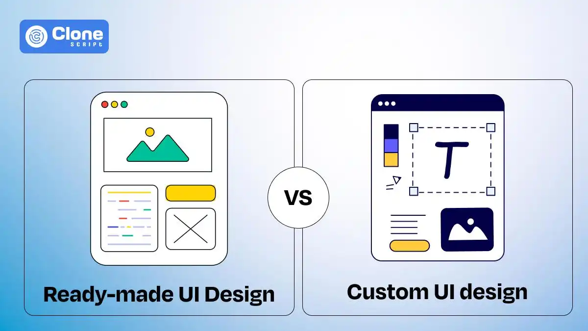 custom vs template website comparison showing differences in design flexibility SEO performance and scalability