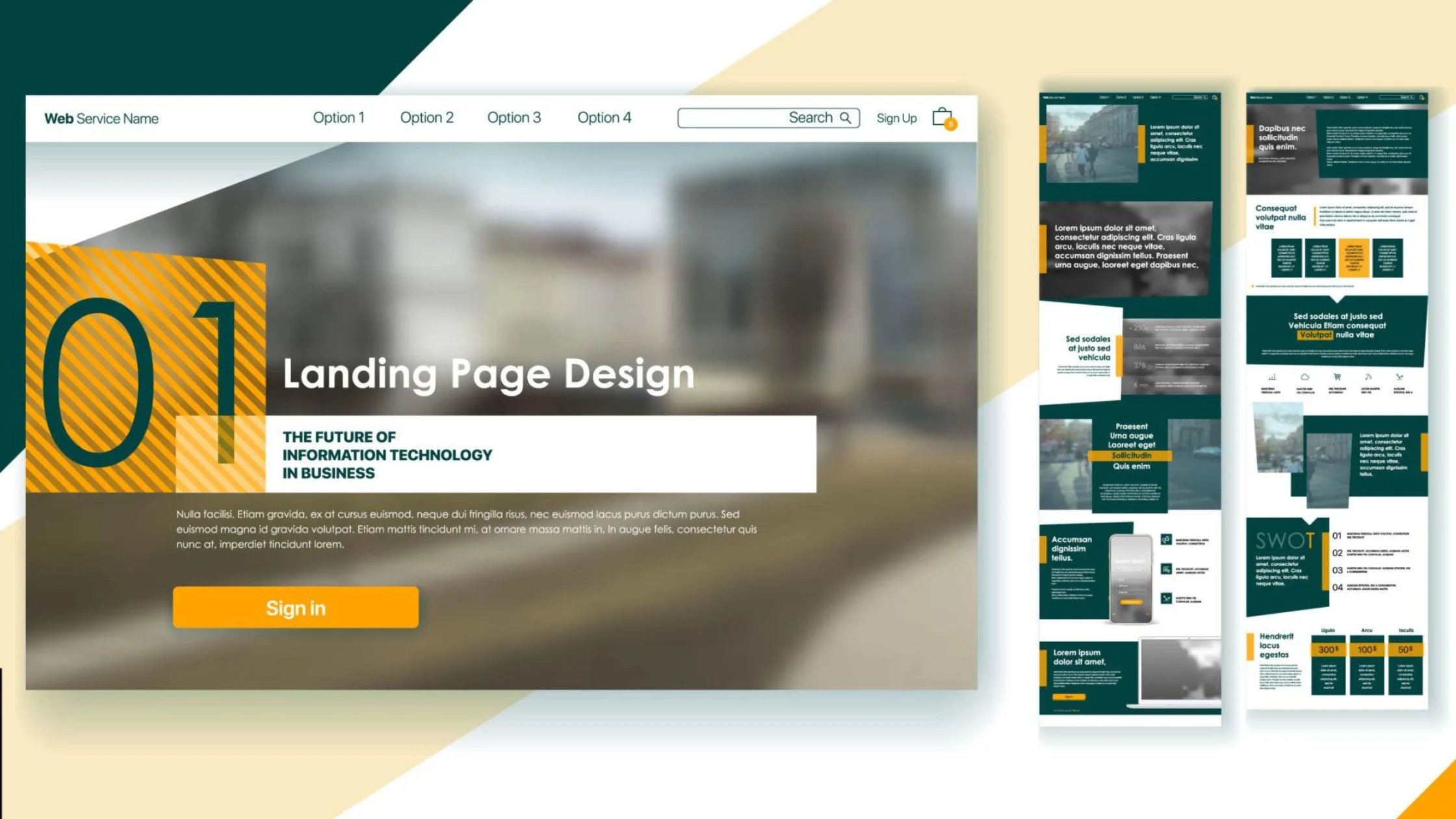 effective homepage design with clear call to action and value proposition