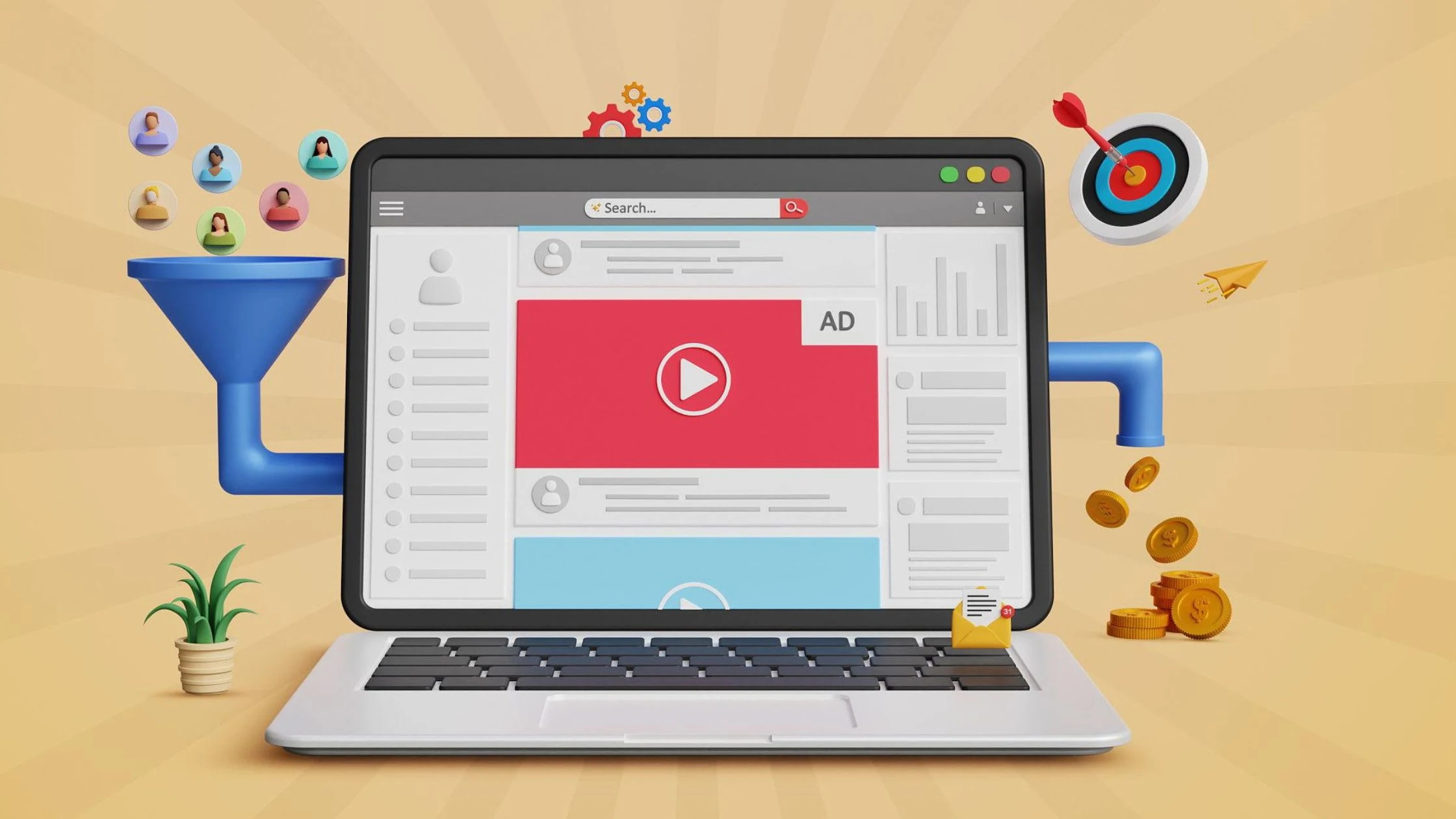 website acting as a sales tool for small businesses generating leads